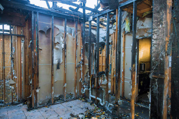 Professional Fire Damage Repair technician working in Brentwood, PA